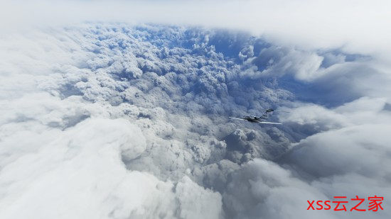 玩家在《微软飞行模拟》里追逐飓风 正面刚大自然